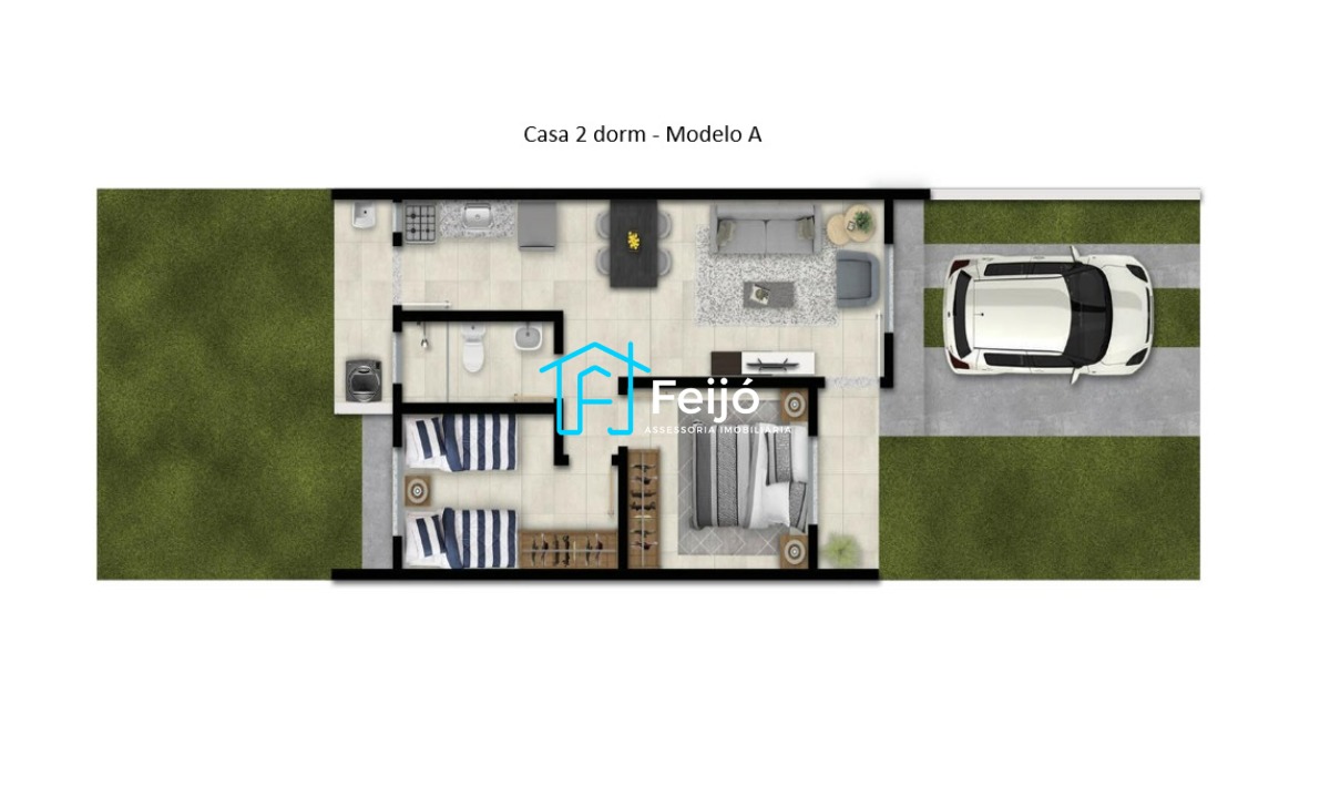 Casa de Condomínio à venda com 2 quartos, 41m² - Foto 9