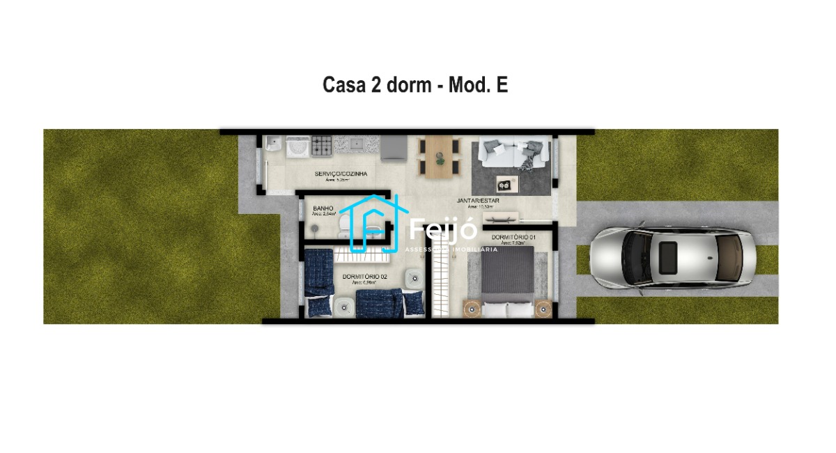 Casa à venda com 2 quartos, 31m² - Foto 6